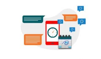 ارسال پیامک زماندار